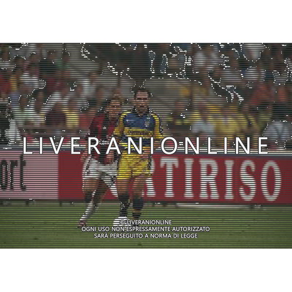 MILANO SUPERCOPPA ITALIANA MILAN PARMA 21-08 -1999 NELLA FOTO ALAIN BOGHOSSIAN AG ALDO LIVERANI SAS