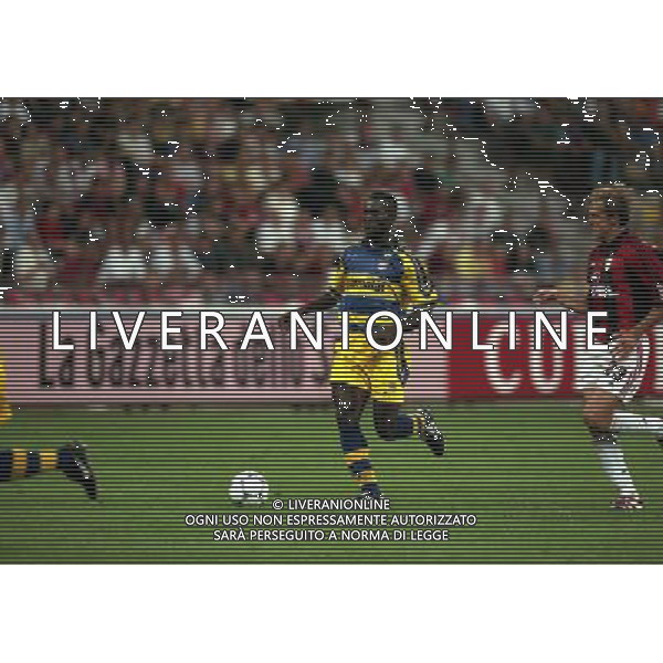 MILANO SUPERCOPPA ITALIANA MILAN PARMA 21-081-1999 NELLA FOTO LASSISI AG ALDO LIVERANI SAS