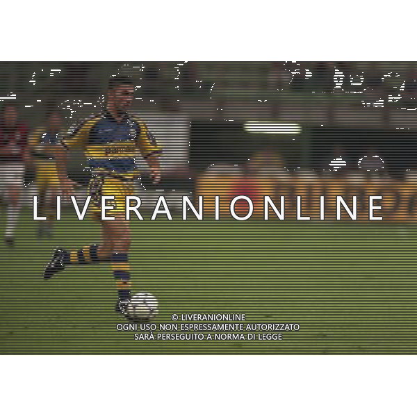 MILANO SUPERCOPPA ITALIANA MILAN PARMA 21-081-1999 NELLA FOTO MARCO DI VAIO AG ALDO LIVERANI SAS