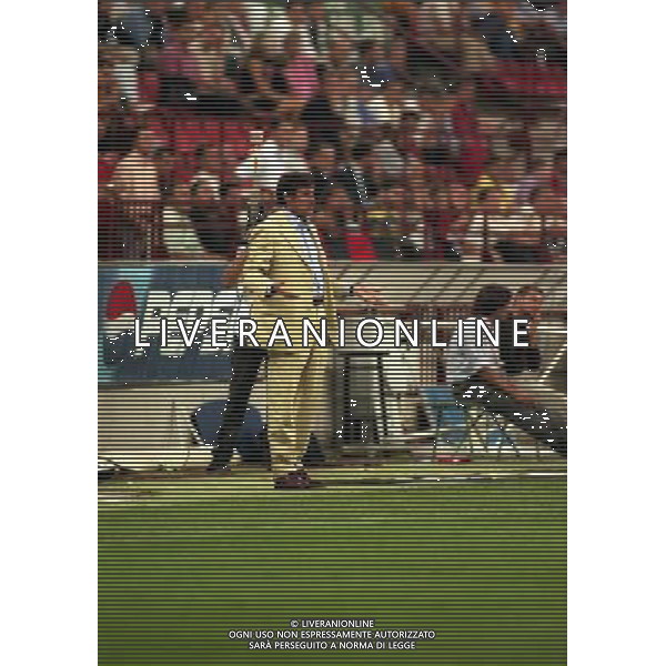 MILANO SUPERCOPPA ITALIANA MILAN PARMA 21-081-1999 NELLA FOTO ALBERTO MALESANI AG ALDO LIVERANI SAS