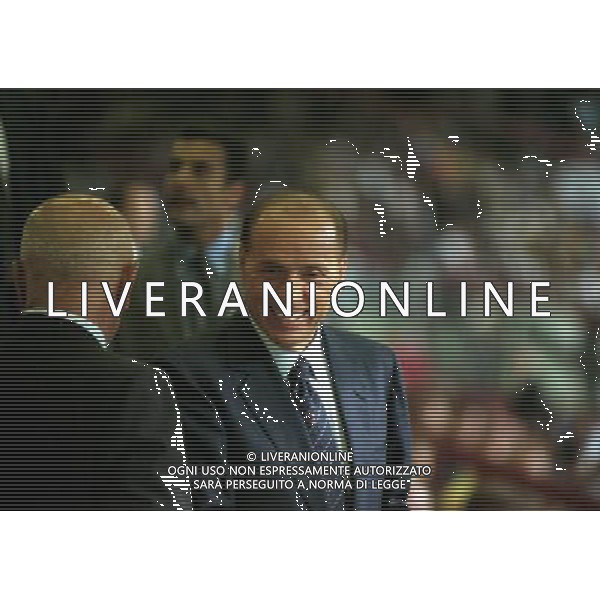 MILANO SUPERCOPPA ITALIANA MILAN PARMA 21-081-1999 NELLA FOTO SILVIO BERLUSCONI AG ALDO LIVERANI SAS