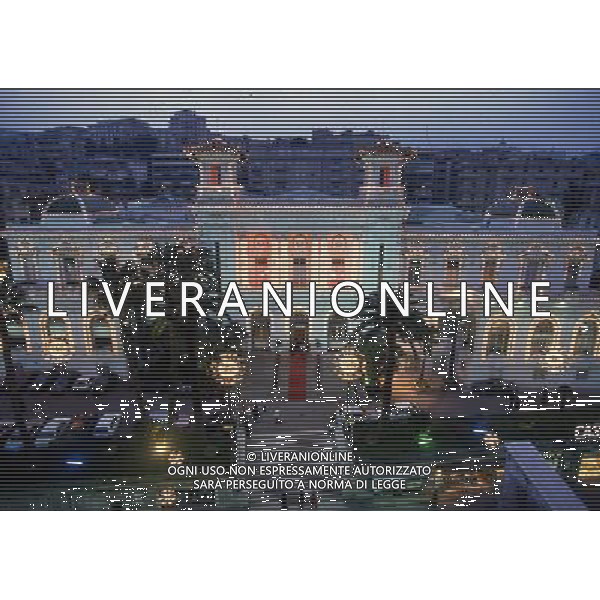 Il Teatro Ariston della citta\' di Sanremo dove si tiene il Festival della Canzone Italiana ©Agenzia Aldo Liverani Sas