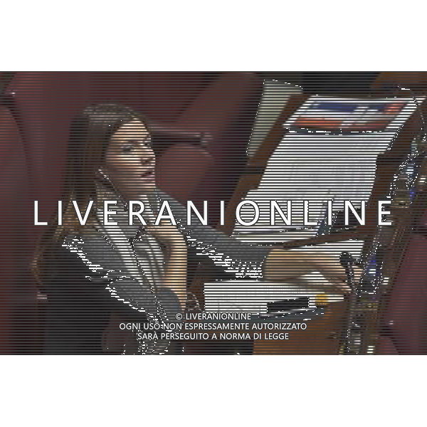 Roma - 25/11/2015 - Montecitorio - Seduta comune con il Senato per l\'elezione dei tre giudici costituzionali - nella foto: Annagrazia Calabria / Ph. Fabrizio Corradetti - Ag. Aldo Liverani Sas / AGENZIA ALDO LIVERANI SAS