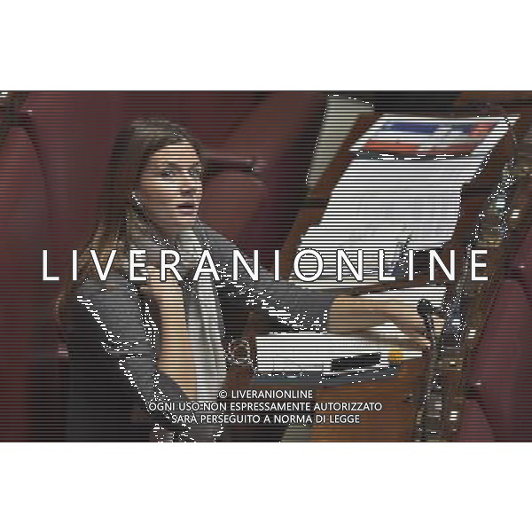 Roma - 25/11/2015 - Montecitorio - Seduta comune con il Senato per l\'elezione dei tre giudici costituzionali - nella foto: Annagrazia Calabria / Ph. Fabrizio Corradetti - Ag. Aldo Liverani Sas / AGENZIA ALDO LIVERANI SAS