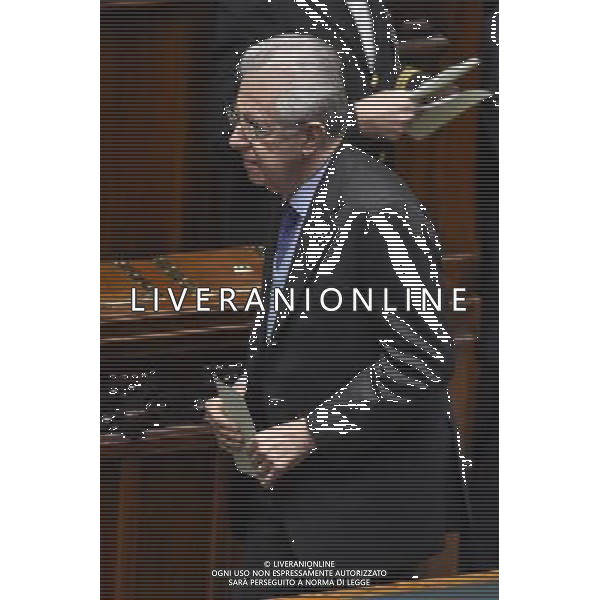 Roma - 25/11/2015 - Montecitorio - Seduta comune con il Senato per l\'elezione dei tre giudici costituzionali - nella foto: Mario Monti / Ph. Fabrizio Corradetti - Ag. Aldo Liverani Sas / AGENZIA ALDO LIVERANI SAS