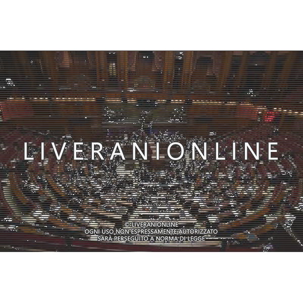 Roma - 25/11/2015 - Montecitorio - Seduta comune con il Senato per l\'elezione dei tre giudici costituzionali - nella foto: La veduta dell\'aula durante le votazioni / Ph. Fabrizio Corradetti - Ag. Aldo Liverani Sas / AGENZIA ALDO LIVERANI SAS