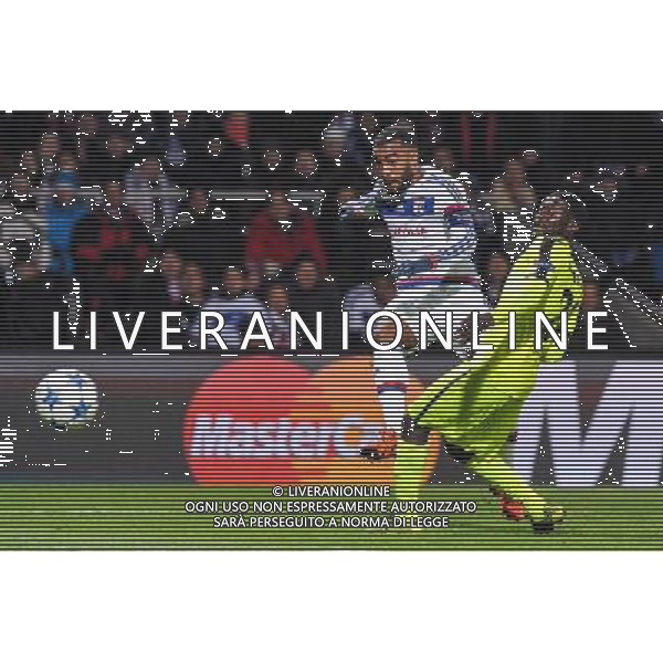 Alexandre LACAZETTE - 24.11.2015 - Lyon / La Gantoise - Champions League Photo : Jean Paul Thomas / Icon Sport / AGENZIA ALDO LIVERANI SAS -ITALY ONLY EDITORIAL USE ONLY - 24.11.2015 Lyon / La Gantoise Champions League - GENT - LIONE
