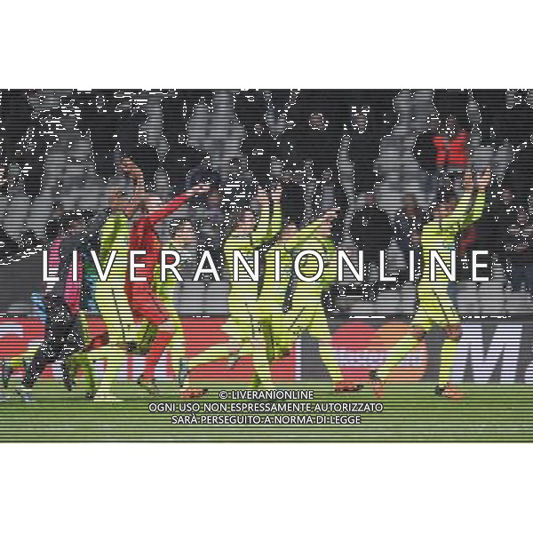 JOIE DE LA GANTOISE - 24.11.2015 - Lyon / La Gantoise - Champions League Photo : Jean Paul Thomas / Icon Sport / AGENZIA ALDO LIVERANI SAS -ITALY ONLY EDITORIAL USE ONLY - 24.11.2015 Lyon / La Gantoise Champions League - GENT - LIONE
