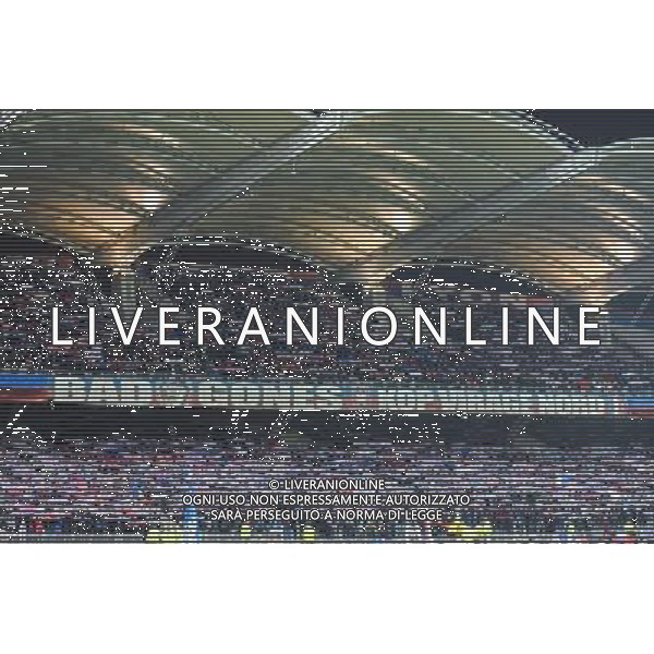 Supporters Lyon - 24.11.2015 - Lyon / La Gantoise - Champions League Photo : Jean Paul Thomas / Icon Sport / AGENZIA ALDO LIVERANI SAS -ITALY ONLY EDITORIAL USE ONLY - 24.11.2015 Lyon / La Gantoise Champions League - GENT - LIONE