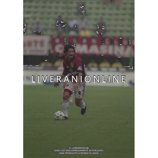 30-04-2000 MILAN PIACENZA SERIE A NELLA FOTO DEMETRIO ALBERTINI AG ALDO LIVERANI SAS