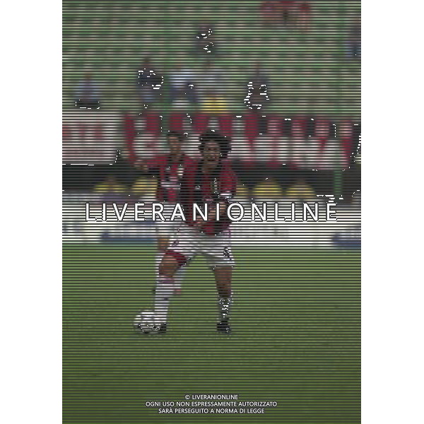 30-04-2000 MILAN PIACENZA SERIE A NELLA FOTO DEMETRIO ALBERTINI AG ALDO LIVERANI SAS