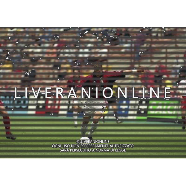 30-04-2000 MILAN PIACENZA SERIE A NELLA FOTO ANDRIY SHEVCHENKO AG ALDO LIVERANI SAS