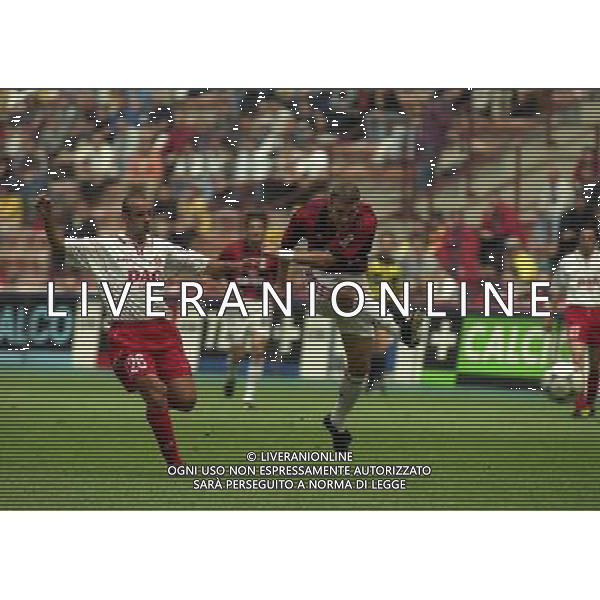 30-04-2000 MILAN PIACENZA SERIE A NELLA FOTO ANDRIY SHEVCHENKO AG ALDO LIVERANI SAS