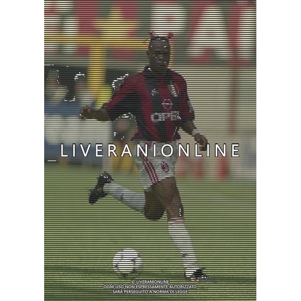 30-04-2000 MILAN PIACENZA SERIE A NELLA FOTO TARIBO WEST AG ALDO LIVERANI SAS