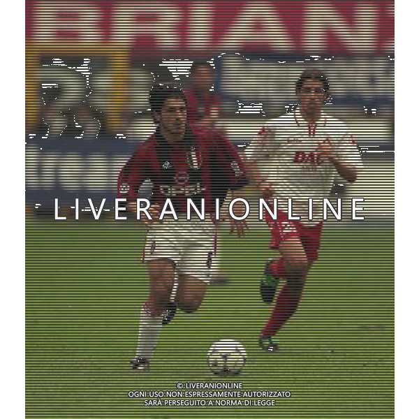 30-04-2000 MILAN PIACENZA SERIE A NELLA FOTO GENNARO GATTUSO AG ALDO LIVERANI SAS