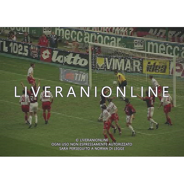 30-04-2000 MILAN PIACENZA SERIE A NELLA FOTO GOAL M ILAN AG ALDO LIVERANI SAS