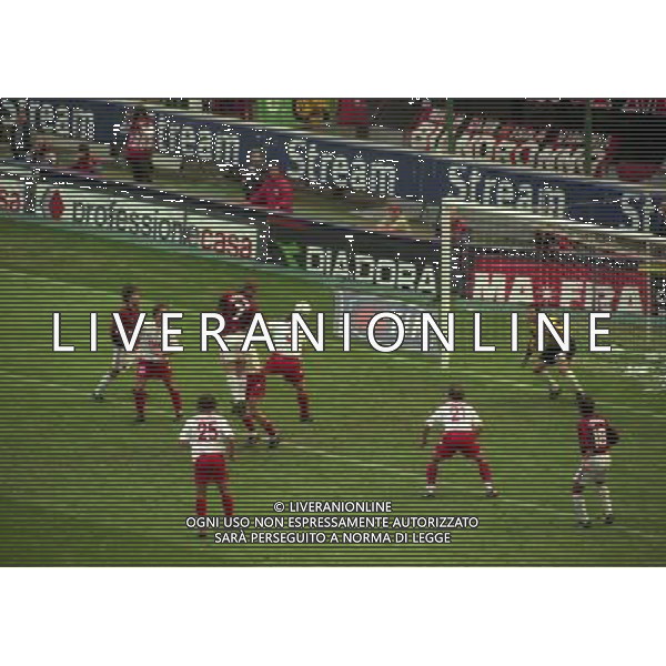 30-04-2000 MILAN PIACENZA SERIE A NELLA FOTO AZIONE DA GIOCO AG ALDO LIVERANI SAS