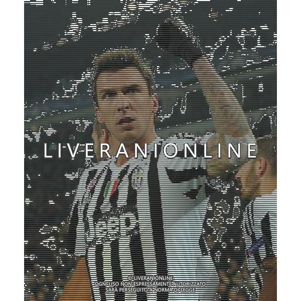 UEFA Champions League 2015/2016 Group Stage D Torino - 25.11.2015 Juventus-Manchester City Nella Foto:mandzukic mario gol /Ph.Vitez-Ag. Aldo Liverani