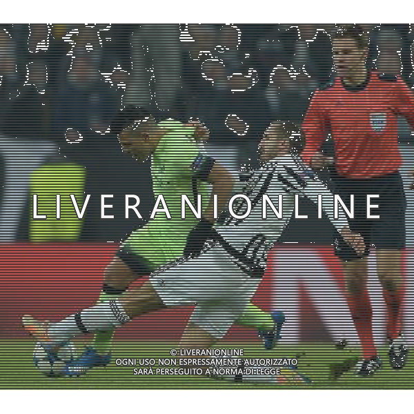 UEFA Champions League 2015/2016 Group Stage D Torino - 25.11.2015 Juventus-Manchester City Nella Foto:chiellini aguero /Ph.Vitez-Ag. Aldo Liverani