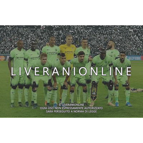 UEFA Champions League 2015/2016 Group Stage D Torino - 25.11.2015 Juventus-Manchester City Nella Foto:Manchester City Squadra Formazione Hart,Sagna,Fernando,Aguero,Navas,De Bruyne,Clichy,Fernandinho,Demichelis,Otamendi,Toure\' /Ph.Vitez-Ag. Aldo Liverani