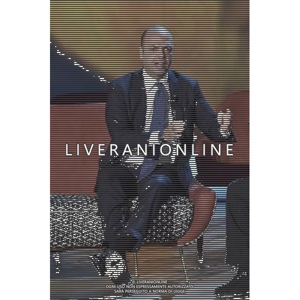 Roma - 26/11/2015 - Studi Mediaset De Paolis - Trasmissione TV \' Maurizio Costanzo Show \' - nella foto: Angelino Alfano /Ph. Corradetti - Ag. Aldo Liverani / AGENZIA ALDO LIVERANI SAS