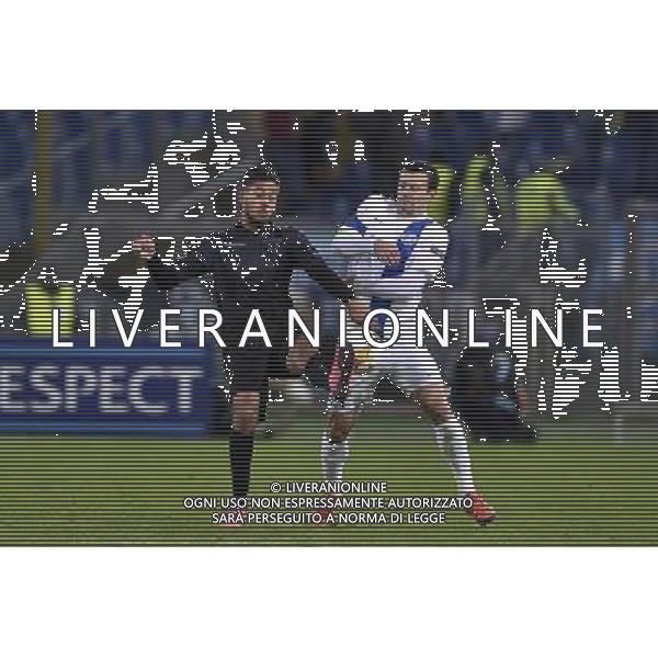 Roma - 26/11/2015 - Stadio Olimpico - UEFA Europa League 2015-2016 - Gruppo G - Lazio vs Dnipro - nella foto: ricardo kishna e artem fedetskiy /Ph. Corradetti - Ag. Aldo Liverani