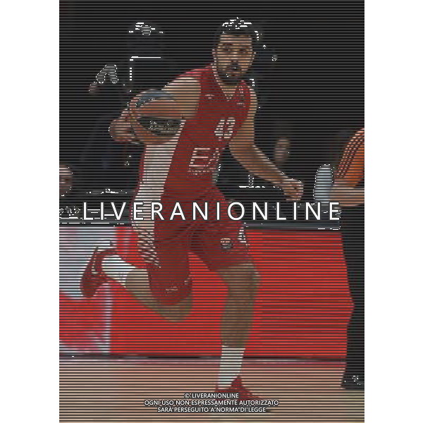 Turkish Airline Eurolega 2015/2016 Regular Season Milano - 26.11.2015 EA7 Emporio Armani Milano-Efes Istanbul Nella Foto:Simon Krunoslav /Ph.Vitez-Ag. Aldo Liverani