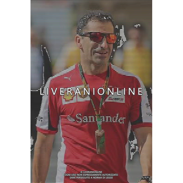 Marc Gene (ESP) Ferrari Test Driver. 27.11.2015. Formula 1 World Championship, Rd 19, Abu Dhabi Grand Prix, Yas Marina Circuit, Abu Dhabi, Practice Day. / AGENZIA ALDO LIVERANI SAS - ITALY ONLY EDITORIAL USE ONLY - Gp F1 Abu Dhabi Prove Libere