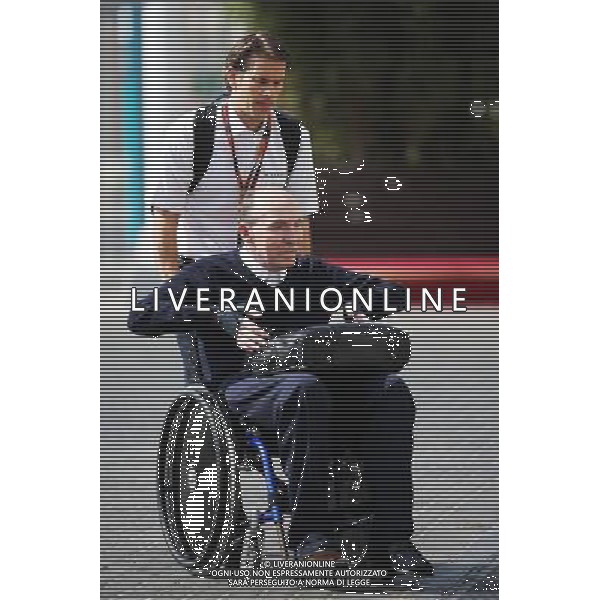 Frank Williams (GBR) Williams Team Owner. 27.11.2015. Formula 1 World Championship, Rd 19, Abu Dhabi Grand Prix, Yas Marina Circuit, Abu Dhabi, Practice Day. / AGENZIA ALDO LIVERANI SAS - ITALY ONLY EDITORIAL USE ONLY - Gp F1 Abu Dhabi Prove Libere