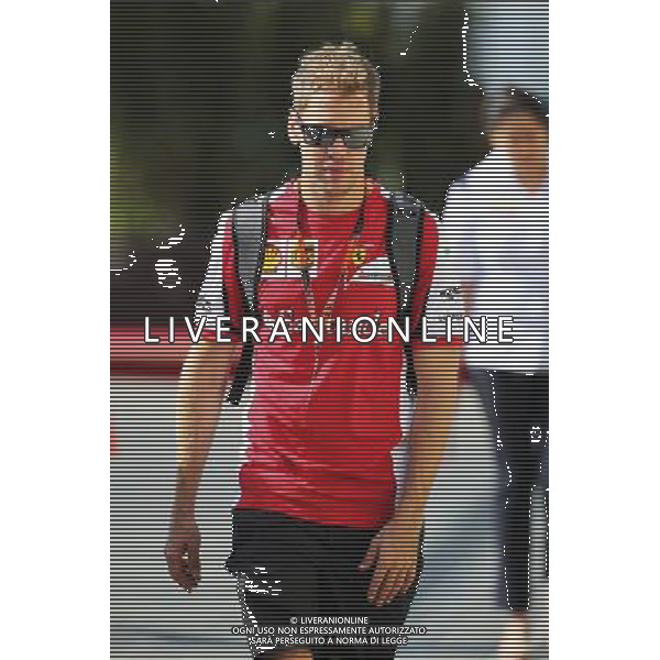 Sebastian Vettel (GER) Ferrari. 27.11.2015. Formula 1 World Championship, Rd 19, Abu Dhabi Grand Prix, Yas Marina Circuit, Abu Dhabi, Practice Day. / AGENZIA ALDO LIVERANI SAS - ITALY ONLY EDITORIAL USE ONLY - Gp F1 Abu Dhabi Prove Libere