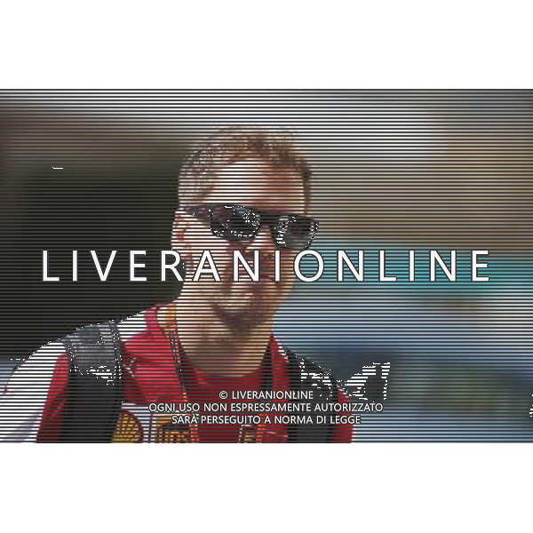 Sebastian Vettel (GER) Ferrari. 27.11.2015. Formula 1 World Championship, Rd 19, Abu Dhabi Grand Prix, Yas Marina Circuit, Abu Dhabi, Practice Day. / AGENZIA ALDO LIVERANI SAS - ITALY ONLY EDITORIAL USE ONLY - Gp F1 Abu Dhabi Prove Libere