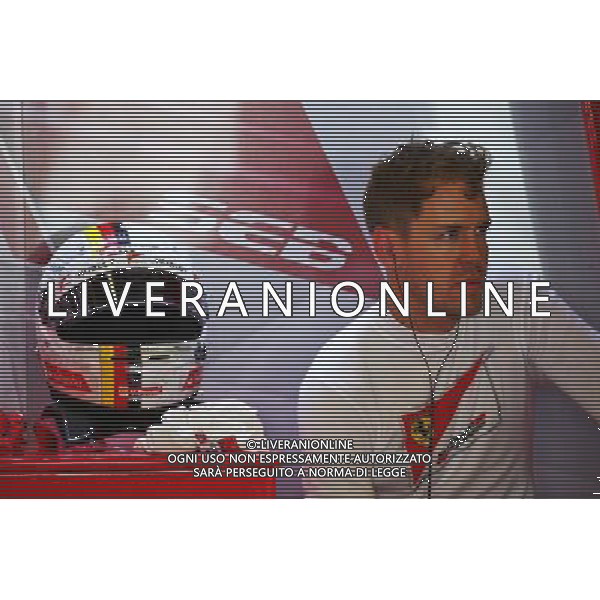 Sebastian Vettel (GER) Ferrari. 27.11.2015. Formula 1 World Championship, Rd 19, Abu Dhabi Grand Prix, Yas Marina Circuit, Abu Dhabi, Practice Day. / AGENZIA ALDO LIVERANI SAS - ITALY ONLY EDITORIAL USE ONLY - Gp F1 Abu Dhabi Prove Libere