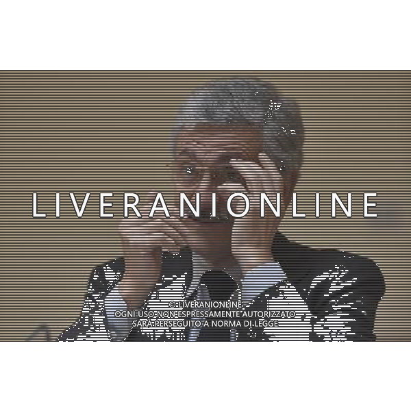 Roma - 27/11/2015 - Universita\' degli studi Guglielmo Marconi - Convegno sul tema dell\'immigrazione \'Io ho Paura\' - nella foto: Massimo D\'Alema /Ph. Corradetti - Ag. Aldo Liverani / AGENZIA ALDO LIVERANI SAS -