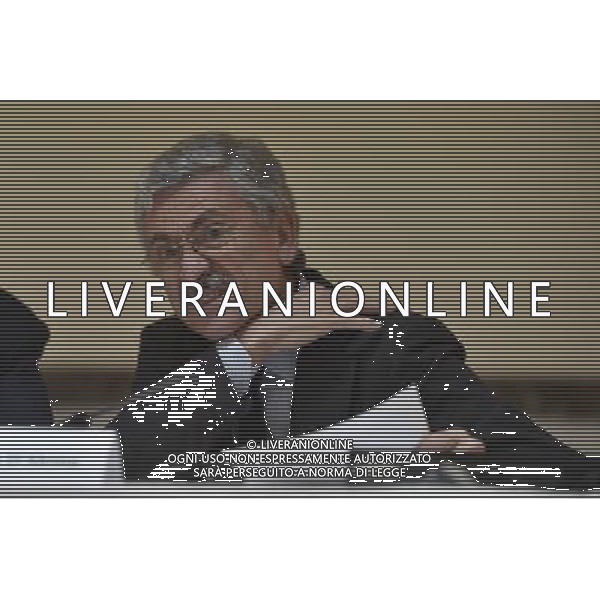 Roma - 27/11/2015 - Universita\' degli studi Guglielmo Marconi - Convegno sul tema dell\'immigrazione \'Io ho Paura\' - nella foto: Massimo D\'Alema /Ph. Corradetti - Ag. Aldo Liverani / AGENZIA ALDO LIVERANI SAS -