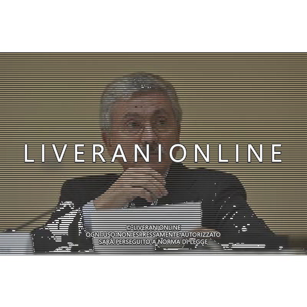 Roma - 27/11/2015 - Universita\' degli studi Guglielmo Marconi - Convegno sul tema dell\'immigrazione \'Io ho Paura\' - nella foto: Massimo D\'Alema /Ph. Corradetti - Ag. Aldo Liverani / AGENZIA ALDO LIVERANI SAS -