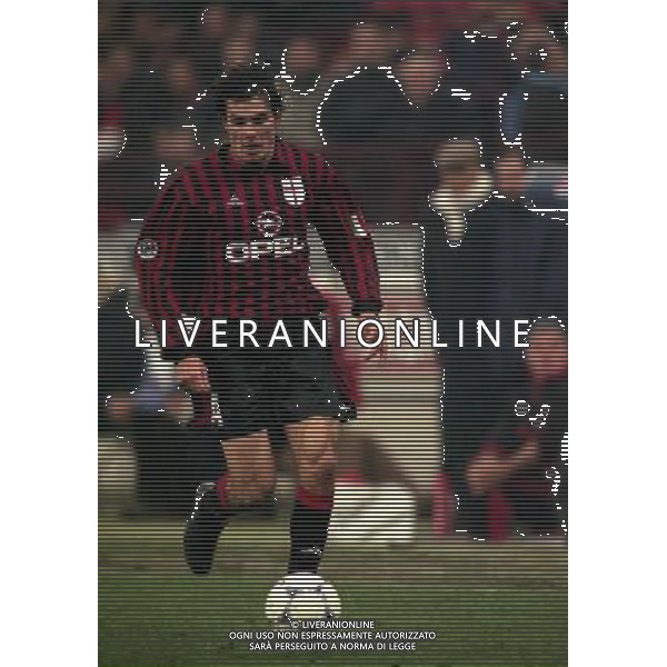 14-12-1999 MILAN ATALANTA COPPA ITALIA NELLA FOTO ANDREAS GUGLIELMINPIETRO AG ALDO LIVERANI SAS