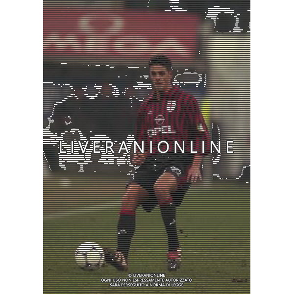 14-12-1999 MILAN ATALANTA COPPA ITALIA NELLA FOTO LUIGI SALA AG ALDO LIVERANI SAS
