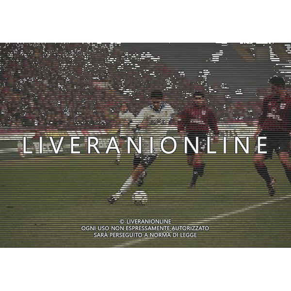 14-12-1999 MILAN ATALANTA COPPA ITALIA NELLA FOTO FAUSTO ROSSINI AG ALDO LIVERANI SAS