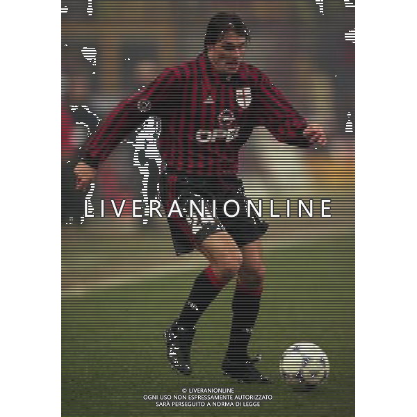 14-12-1999 MILAN ATALANTA COPPA ITALIA NELLA FOTO ANDREAS GUGLIELMINPIETRO AG ALDO LIVERANI SAS
