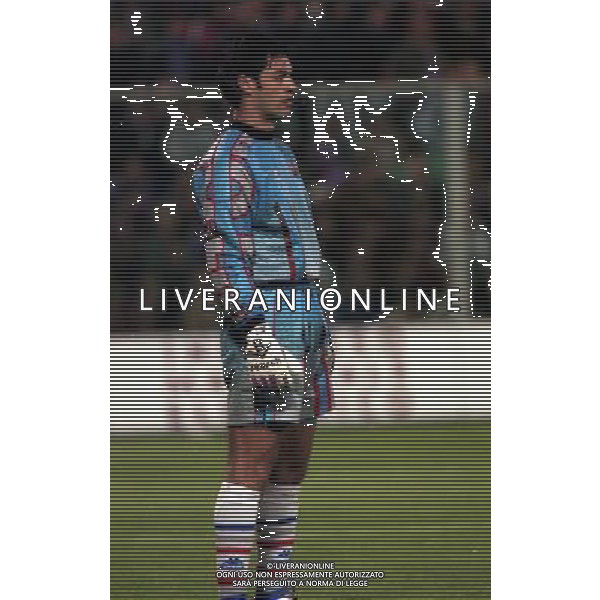 24-04-1997 FIORENTINA BARCELLONA COPPA DELLE COPPE NELLA FOTO VICTOR BAIA AG ALDO LIVERANI SAS