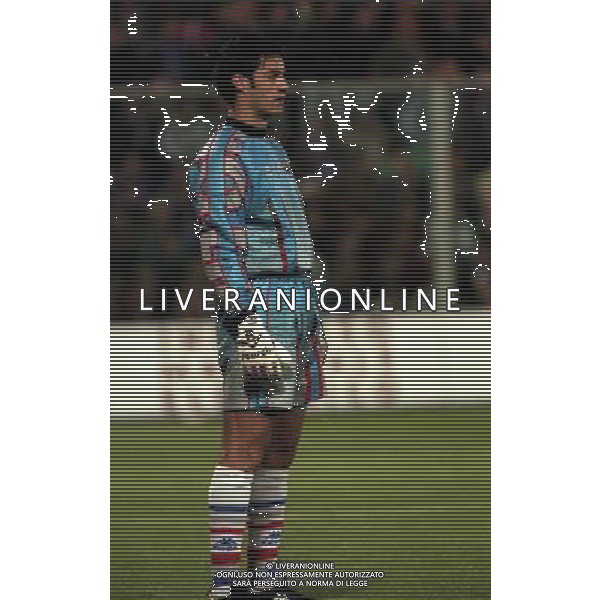 24-04-1997 FIORENTINA BARCELLONA COPPA DELLE COPPE NELLA FOTO VICTOR BAIA AG ALDO LIVERANI SAS