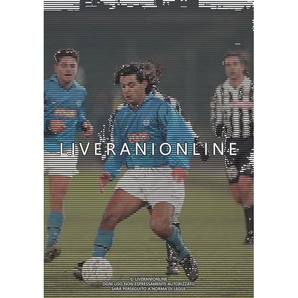 16-12-1999 TORINO COPPA ITALIA JUVENTUS NAPOLI NELLA FOTO MICELI SALVATORE AG ALDO LIVERANI SAS