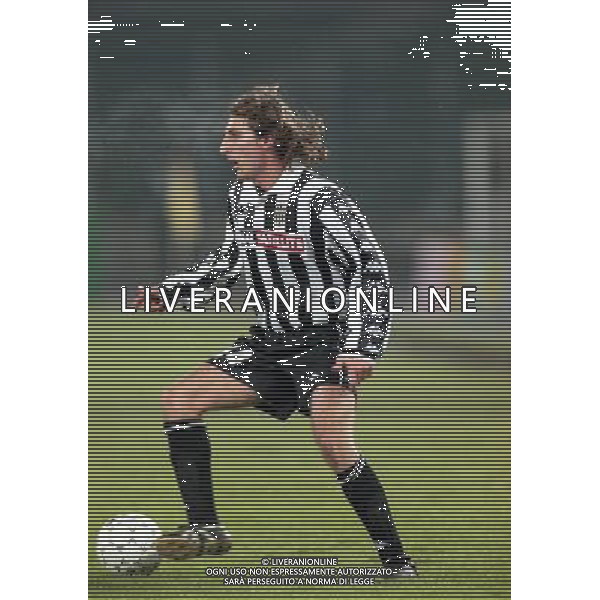 16-12-1999 TORINO COPPA ITALIA JUVENTUS NAPOLI NELLA FOTO Jonathan Bachini AG ALDO LIVERANI SAS