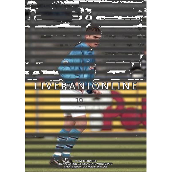 16-12-1999 TORINO COPPA ITALIA JUVENTUS NAPOLI NELLA FOTO NICOLA MORA AG ALDO LIVERANI SAS