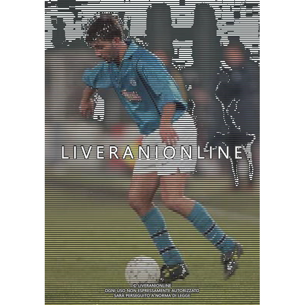 16-12-1999 TORINO COPPA ITALIA JUVENTUS NAPOLI NELLA FOTO STEFANO LOMBARDI AG ALDO LIVERANI SAS