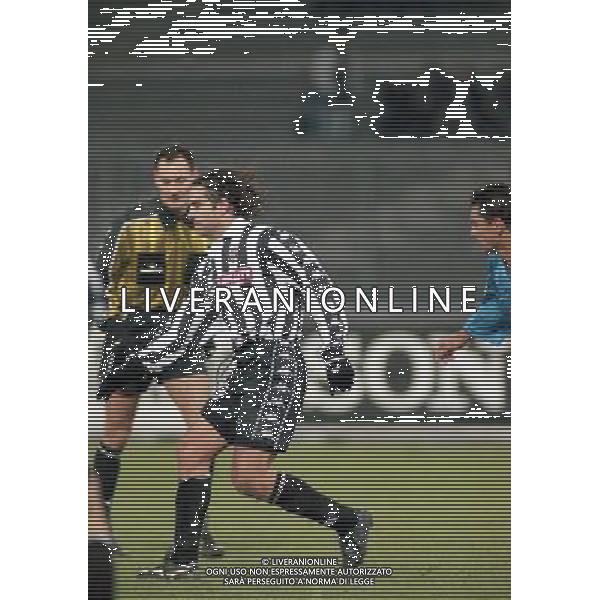 16-12-1999 TORINO COPPA ITALIA JUVENTUS NAPOLI NELLA FOTO Juan Esn‡ider AG ALDO LIVERANI SAS