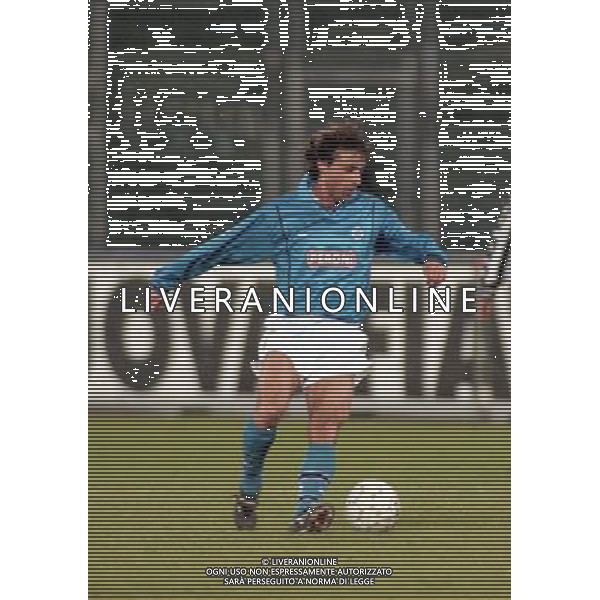 16-12-1999 TORINO COPPA ITALIA JUVENTUS NAPOLI NELLA FOTO FRANCESCO TURRINI AG ALDO LIVERANI SAS