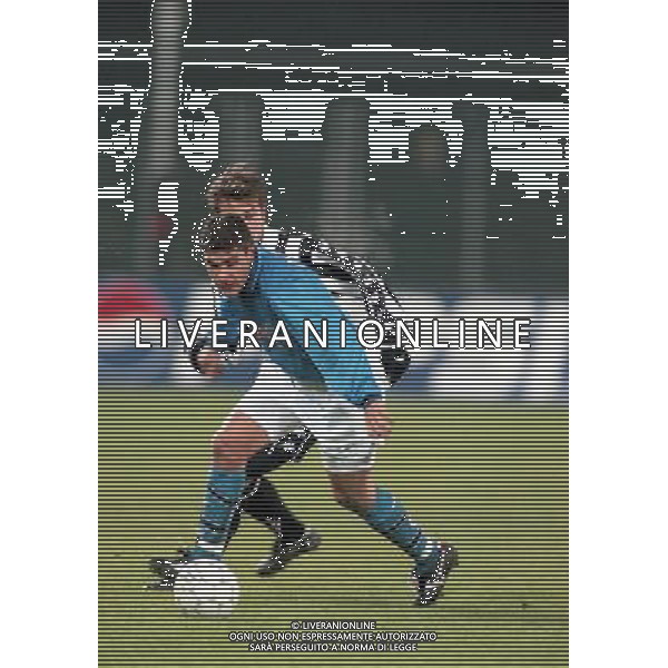 16-12-1999 TORINO COPPA ITALIA JUVENTUS NAPOLI NELLA FOTO NICOLA MORA AG ALDO LIVERANI SAS