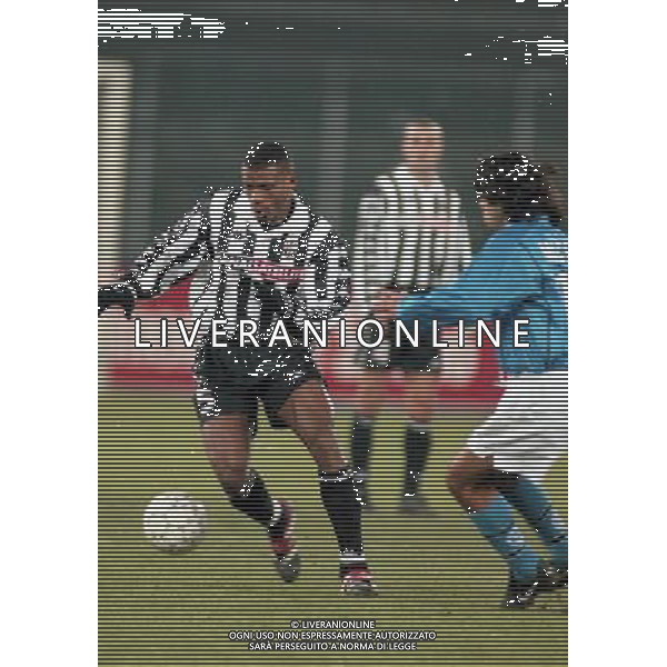 16-12-1999 TORINO COPPA ITALIA JUVENTUS NAPOLI NELLA FOTO SUNDAY OLISEH AG ALDO LIVERANI SAS