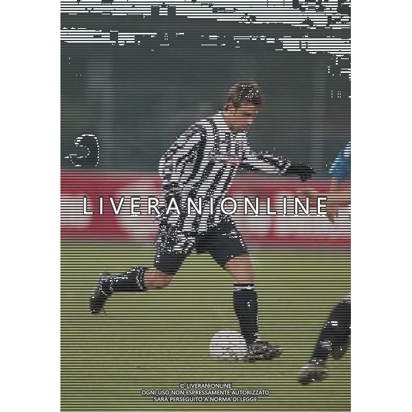 16-12-1999 TORINO COPPA ITALIA JUVENTUS NAPOLI NELLA FOTO MARCO RIGONI AG ALDO LIVERANI SAS